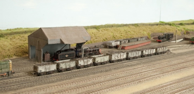 Coaling stage and turntable